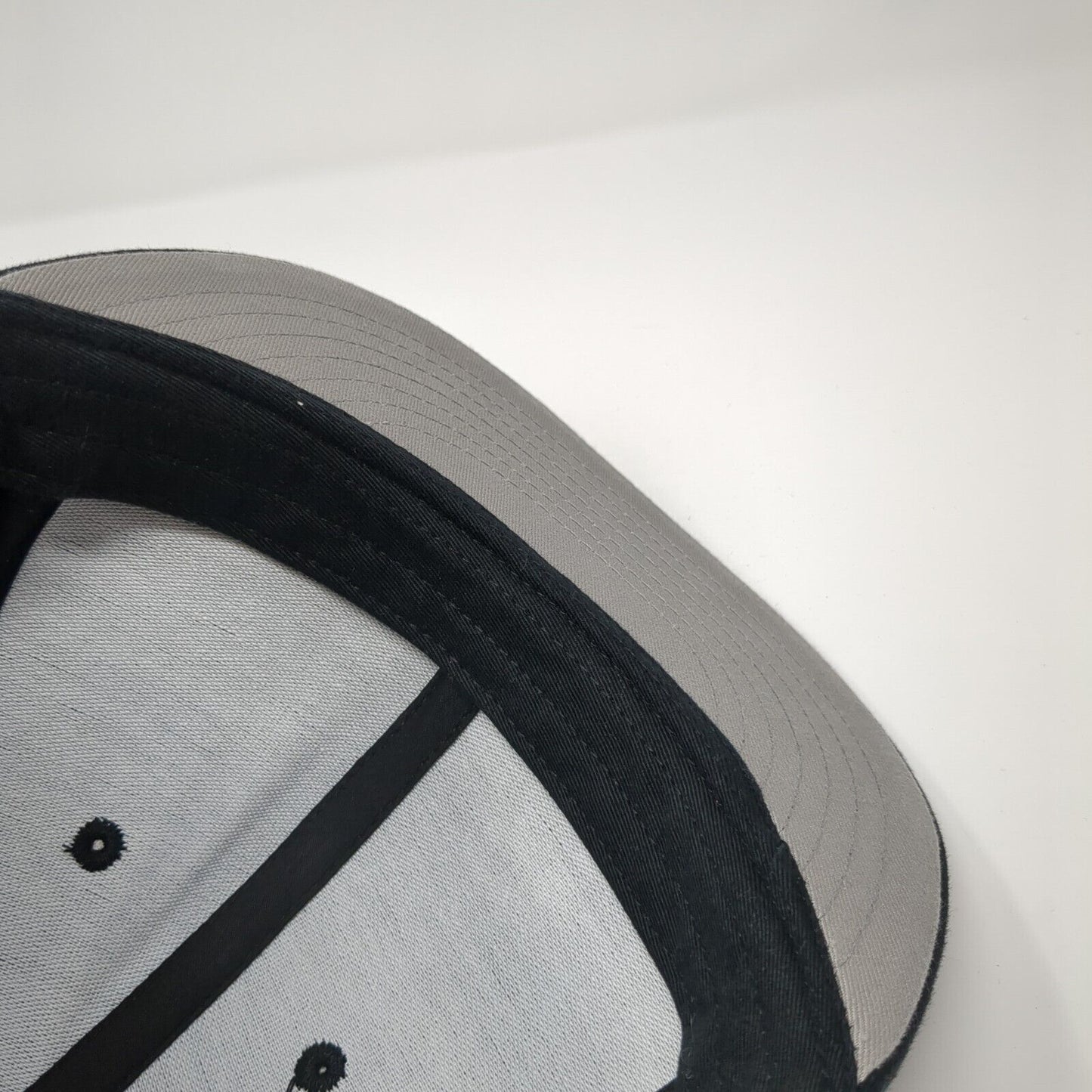 KB ETHOS Snapback Hat Black One Size Solid Adjustable Blank 6 Panel