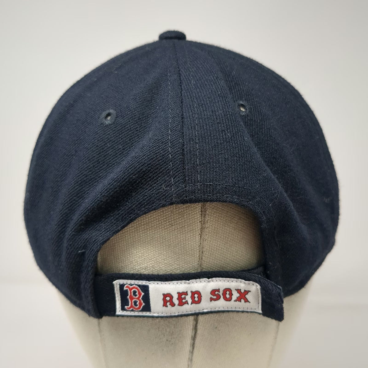 New Era MLB Boston Red Sox Baseball Cap Blue One Size 9FORTY Strapback Hat Logo