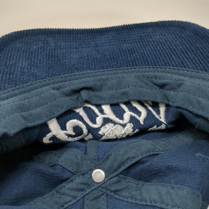 Mad Engine 5 Panel Blue One Size Coors Corduroy Logo Beer Brewery Snapback Hat