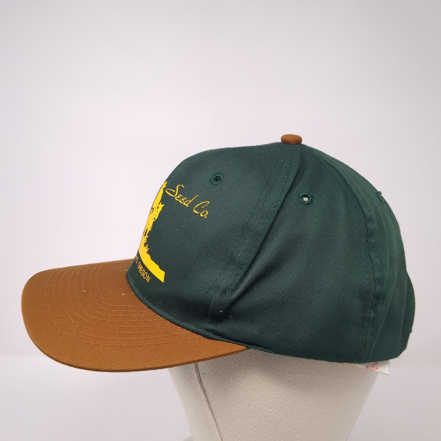 Andrews Seed Co. Ontario Oregon Snapback Hat Green One Size Adjustable Otto