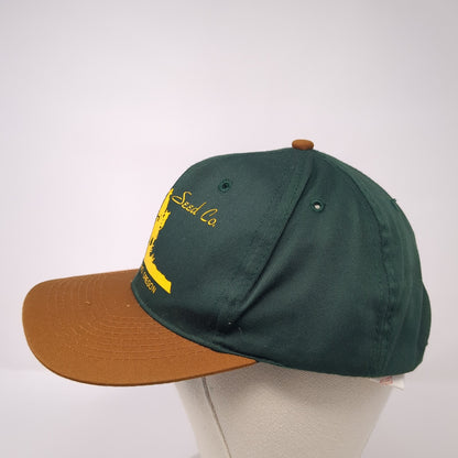 Andrews Seed Co. Ontario Oregon Snapback Hat Green One Size Adjustable Otto