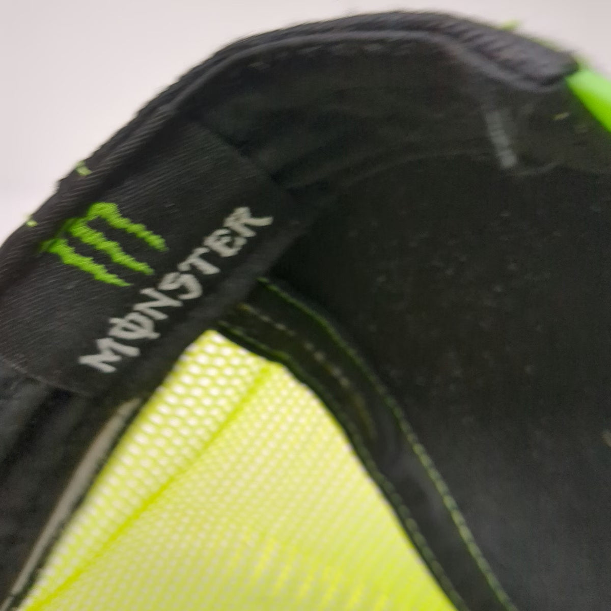 Monster Energy Trucker Hat Black Green One Size Yamaha Factory Racing Tech3 M1