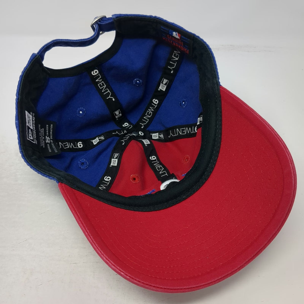 Philadelphia Phillies MLB New Era Baseball Cap Hat Red Blue One Size Training