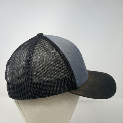 Milwaukee Trucker Hat Black One Size Mesh Back Snapback Gridiron Workwear