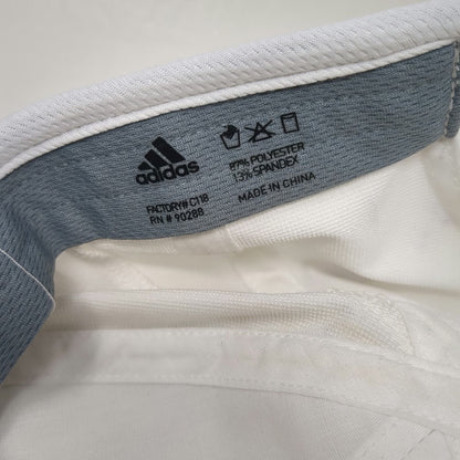 adidas Baseball Cap White One Size Climalite Mesh Performance Strapback Hat