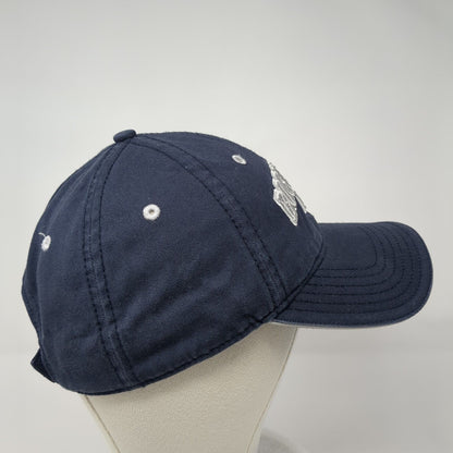 Bogus Basin ID Strapback Hat Blue One Size Adjustable Attitude 6 Panel