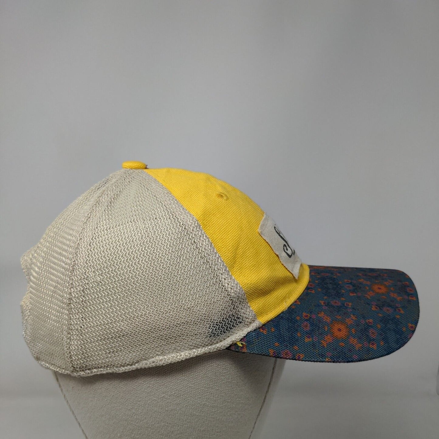 Sunshine Snapback Trucker Hat Multicolor One Size Floral Mesh Back Natural Life