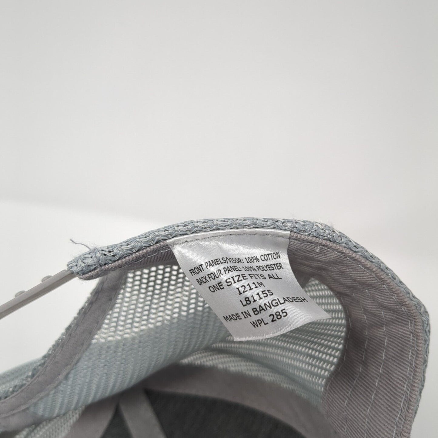 Mitchells Snapback Trucker Hat Black One Size Mesh Back Paramount