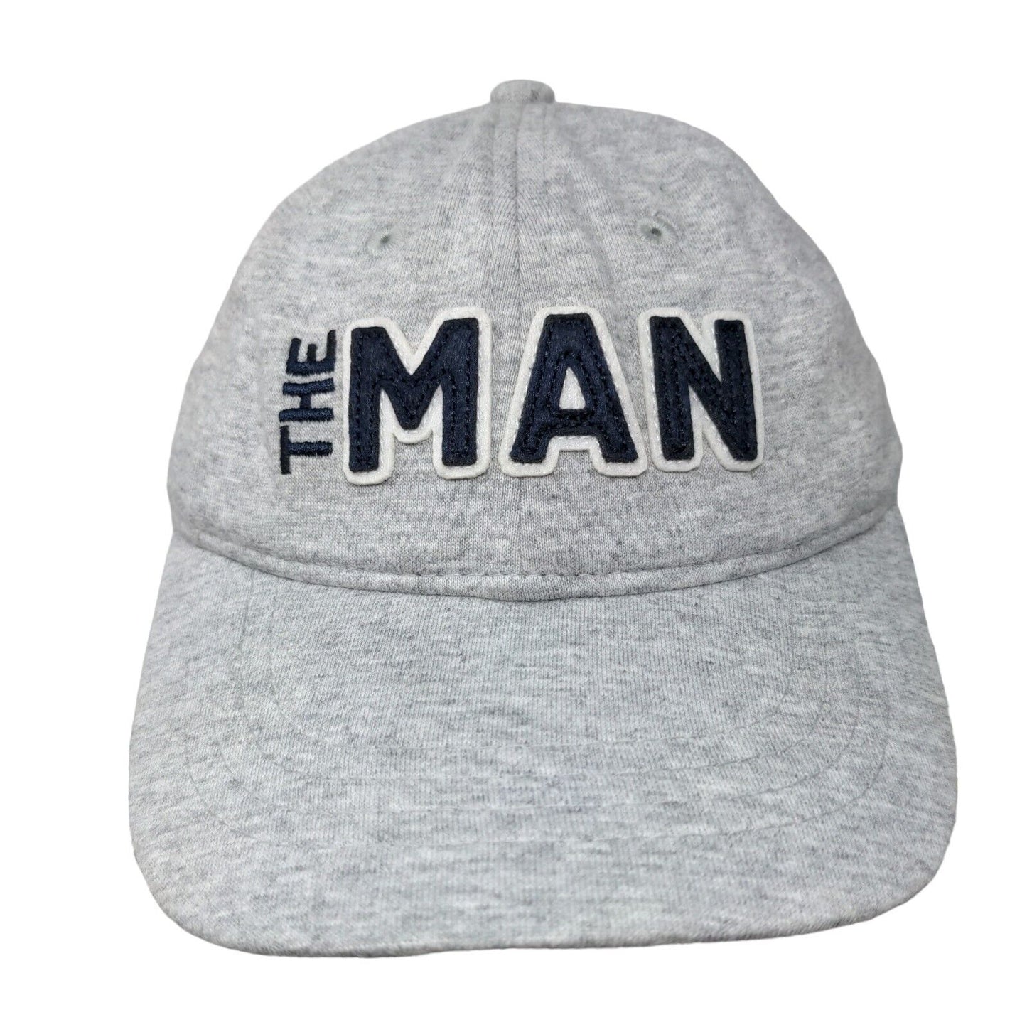 The Man Toddler Strapback Hat Gray 2T-4T Adjustable Embroidered Carter's