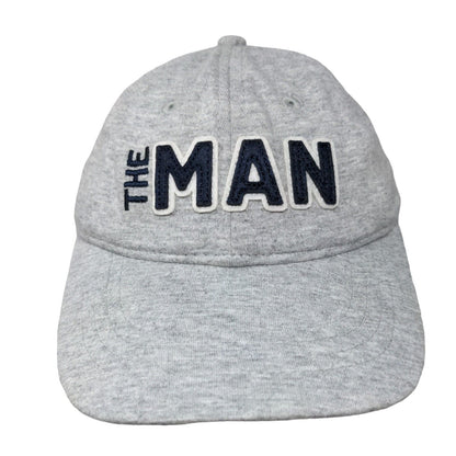 The Man Toddler Strapback Hat Gray 2T-4T Adjustable Embroidered Carter's