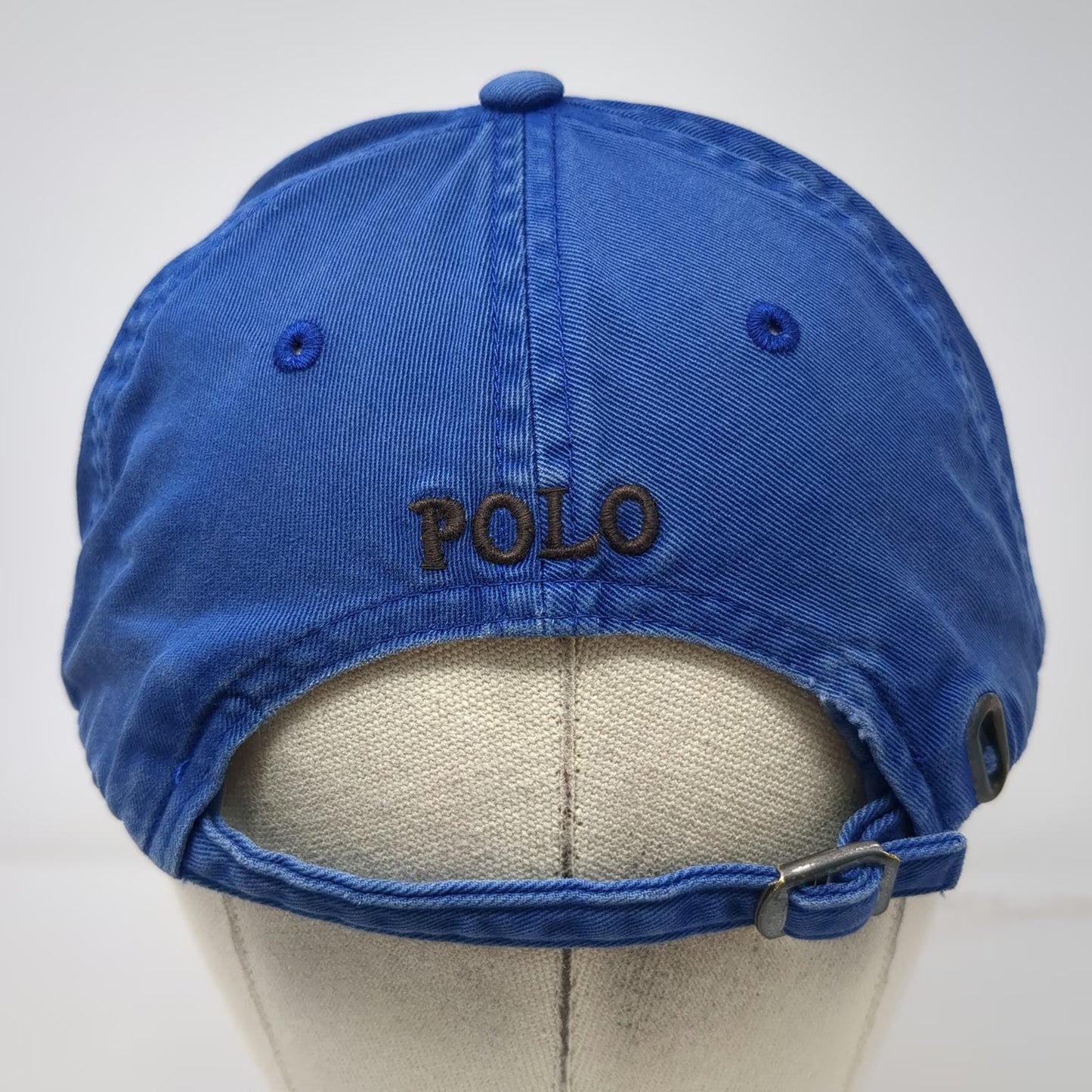 Polo Ralph Lauren Baseball Cap Blue One Size Polo Players Slideback Buckle Hat