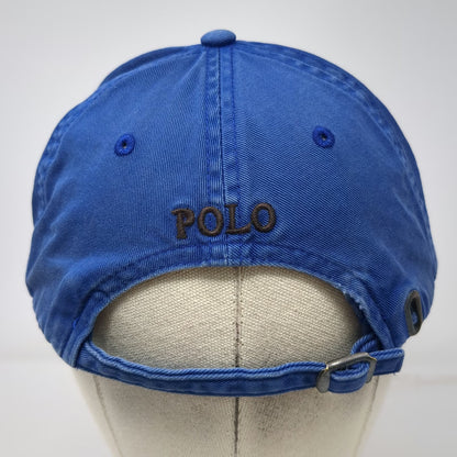 Polo Ralph Lauren Baseball Cap Blue One Size Polo Players Slideback Buckle Hat