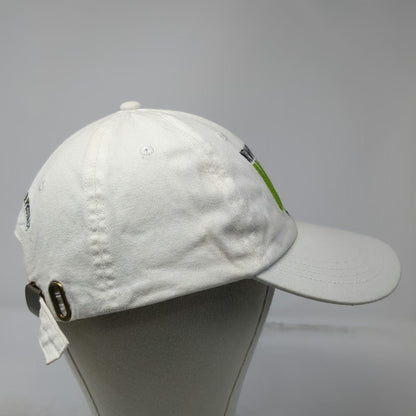 Anvil Baseball Cap White One Size New York Wild Film Festival Slideback Cotton