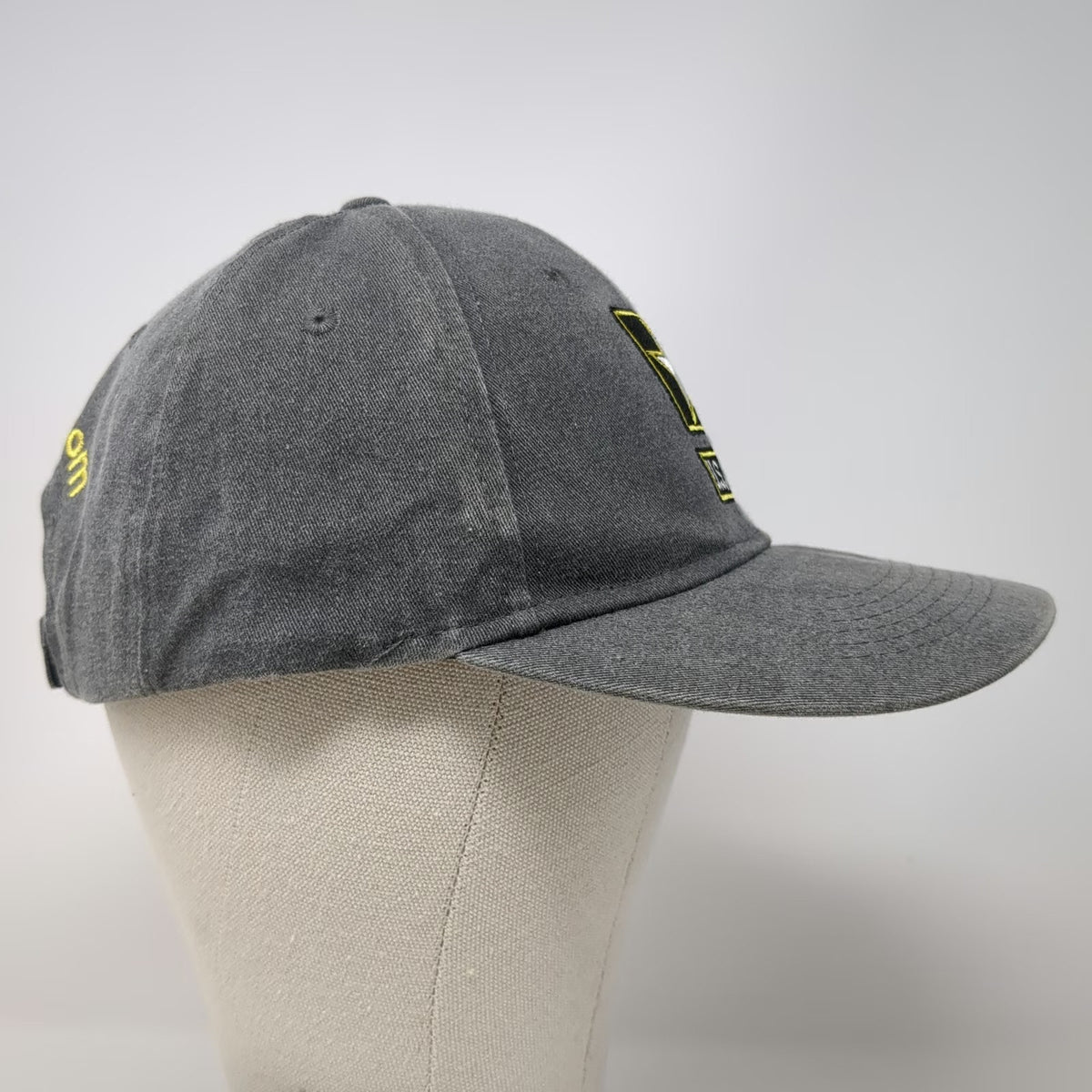 Baseball Cap Gray One Size US Army Star Logo Strapback Hat goarmy Recruiter