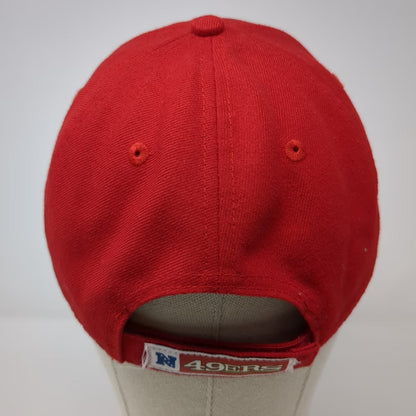 New Era San Francisco 49ers NFL Baseball Cap Red Adjustable Strapback Hat OS
