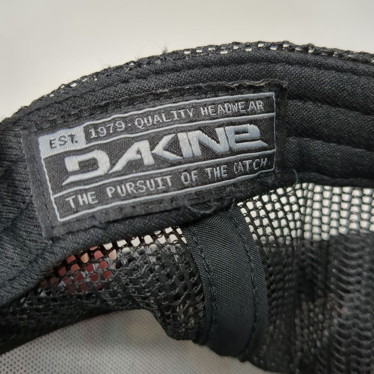 Dakine Trucker Hat Purple One Size Floral Mesh Fishing Leather Patch Tropical