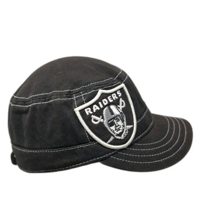 Las Vegas Raiders NFL New Era Army Cap Black Women's One Size Strapback Logo