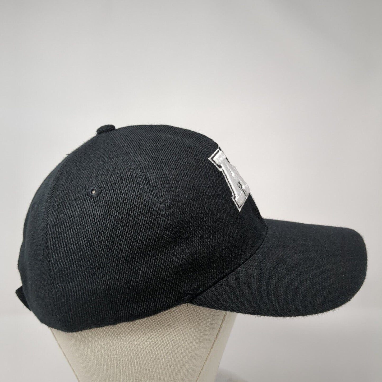 AZ Arizona Strapback Hat Black One Size Embroidered Adjustable 6 Panel