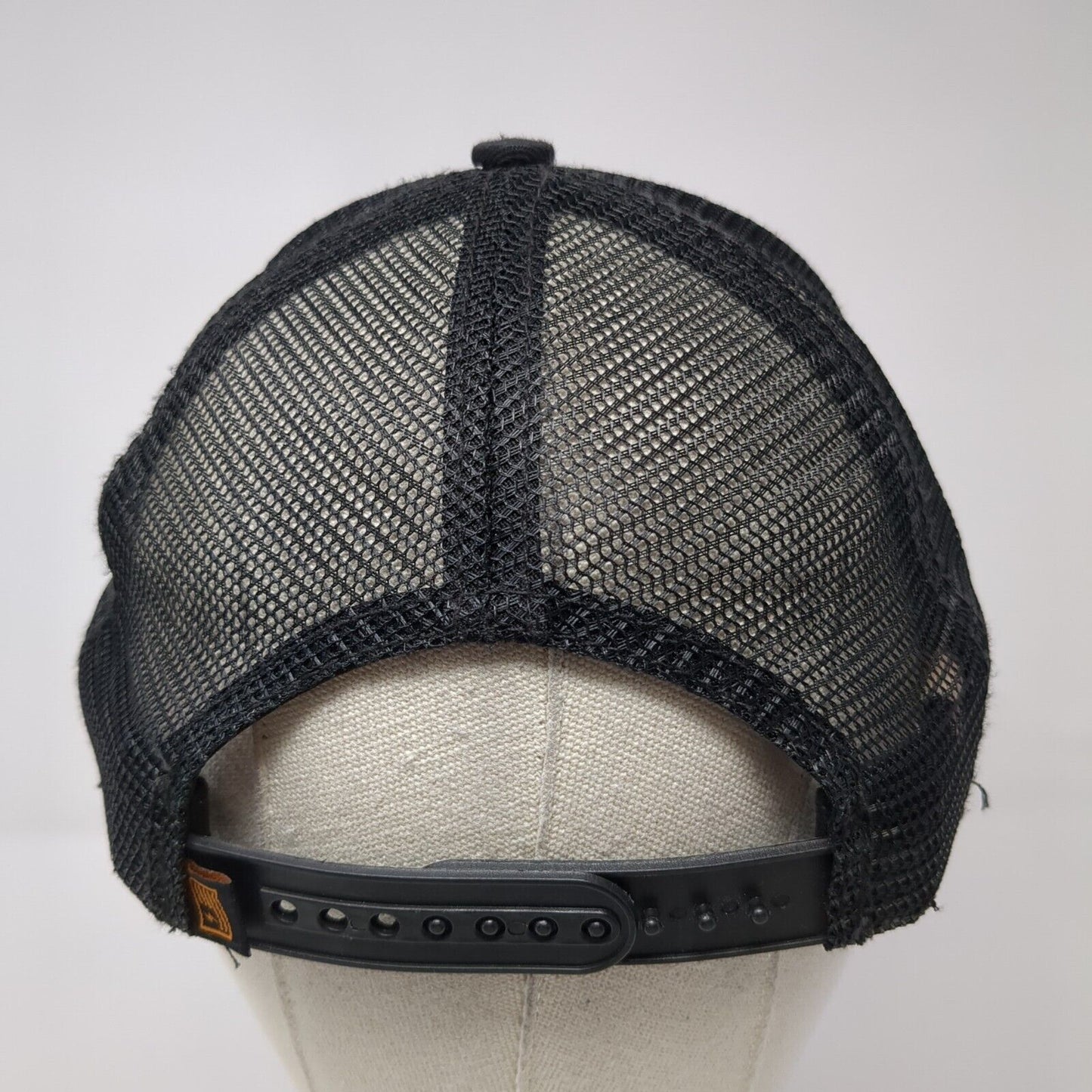 Dnm Corps Estd. 2013 Snapback Mesh Back Trucker Hat Black One Size