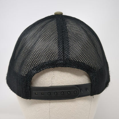Vortex Gear Trucker Hat Green Black One Size Mesh Snapback Embroidered Patch