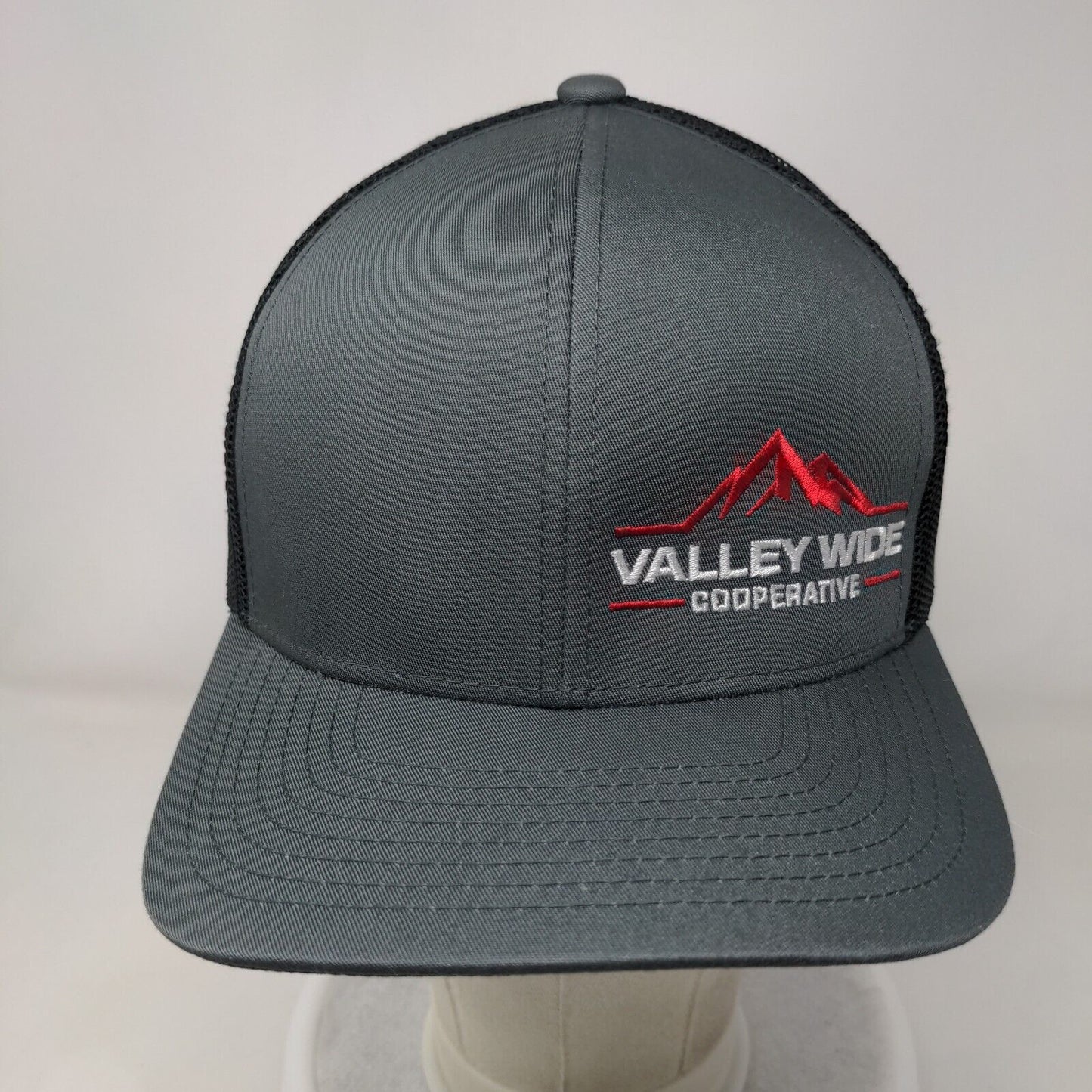 Valley Wide Cooperative Snapback Trucker Hat Gray One Size Pacific Headwear