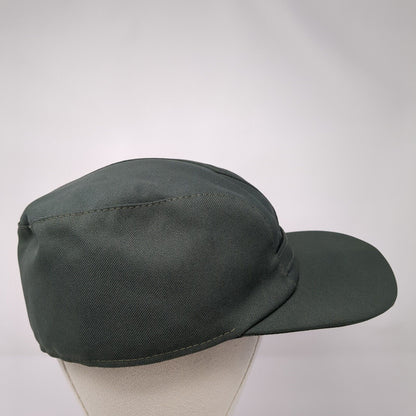 Unbranded Fitted Cadet Army Cap Hat Green One Size Solid Blank Outdoor
