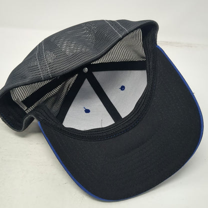 Richardson Baseball Cap Blue XL Extraction Oil & Gas Mesh Back Fitted Hat