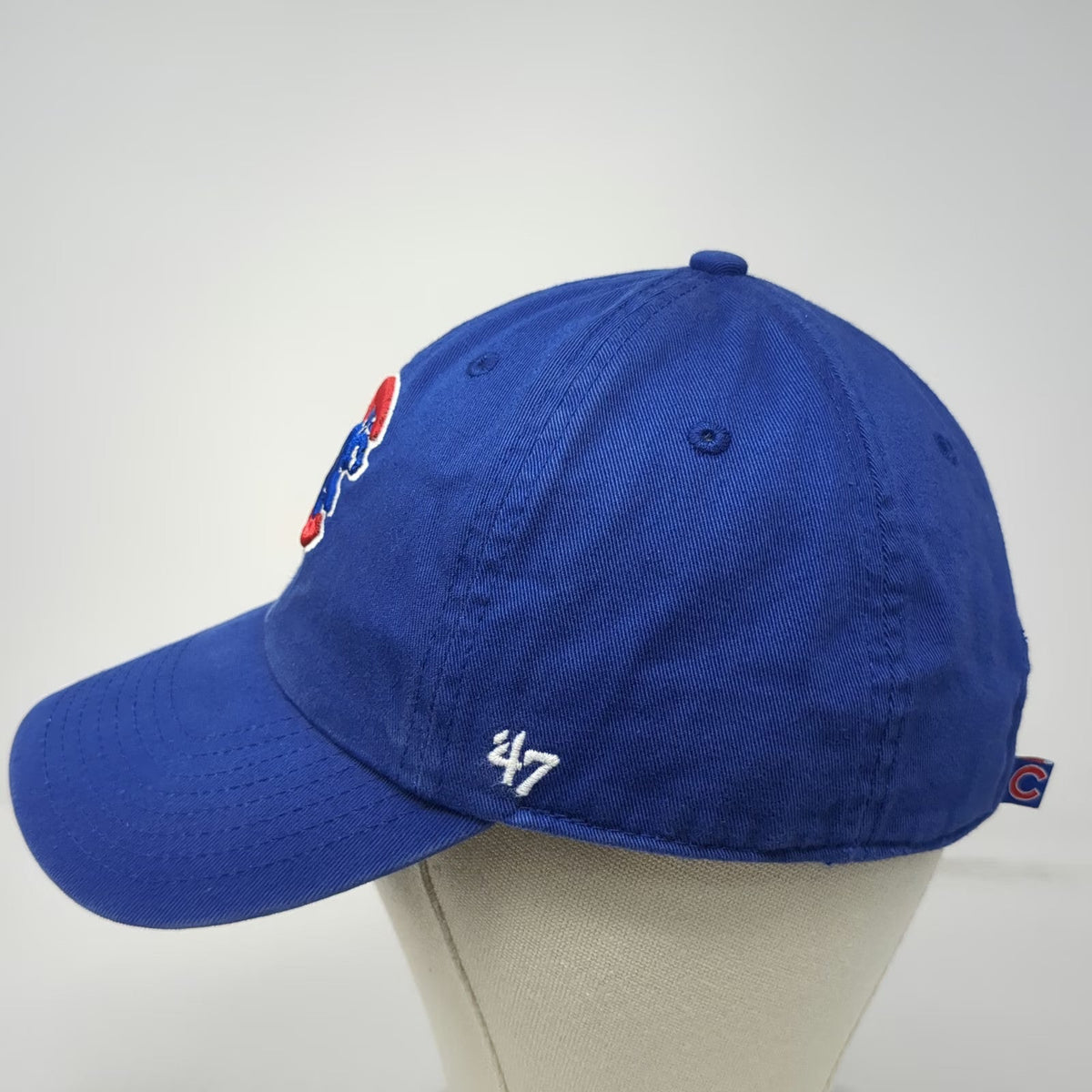 Chicago Cubs MLB '47 Brand Baseball Cap Blue One Size Adjustable Slideback Hat