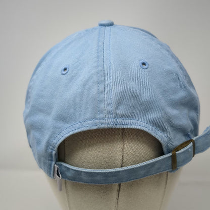 Life is Good Baseball Cap Blue One Size Cotton Embroidered Patch Slideback Hat