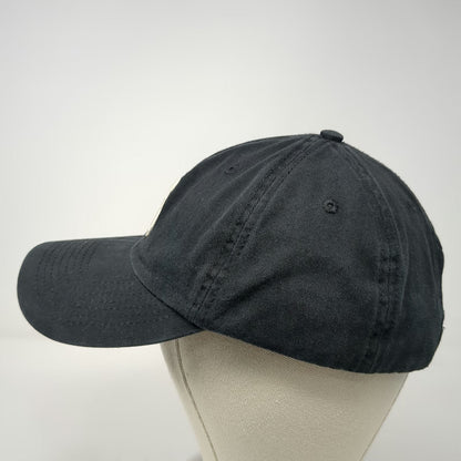 Browning Baseball Cap Black One Size Buckmark Logo Cotton Strapback Hunting Hat