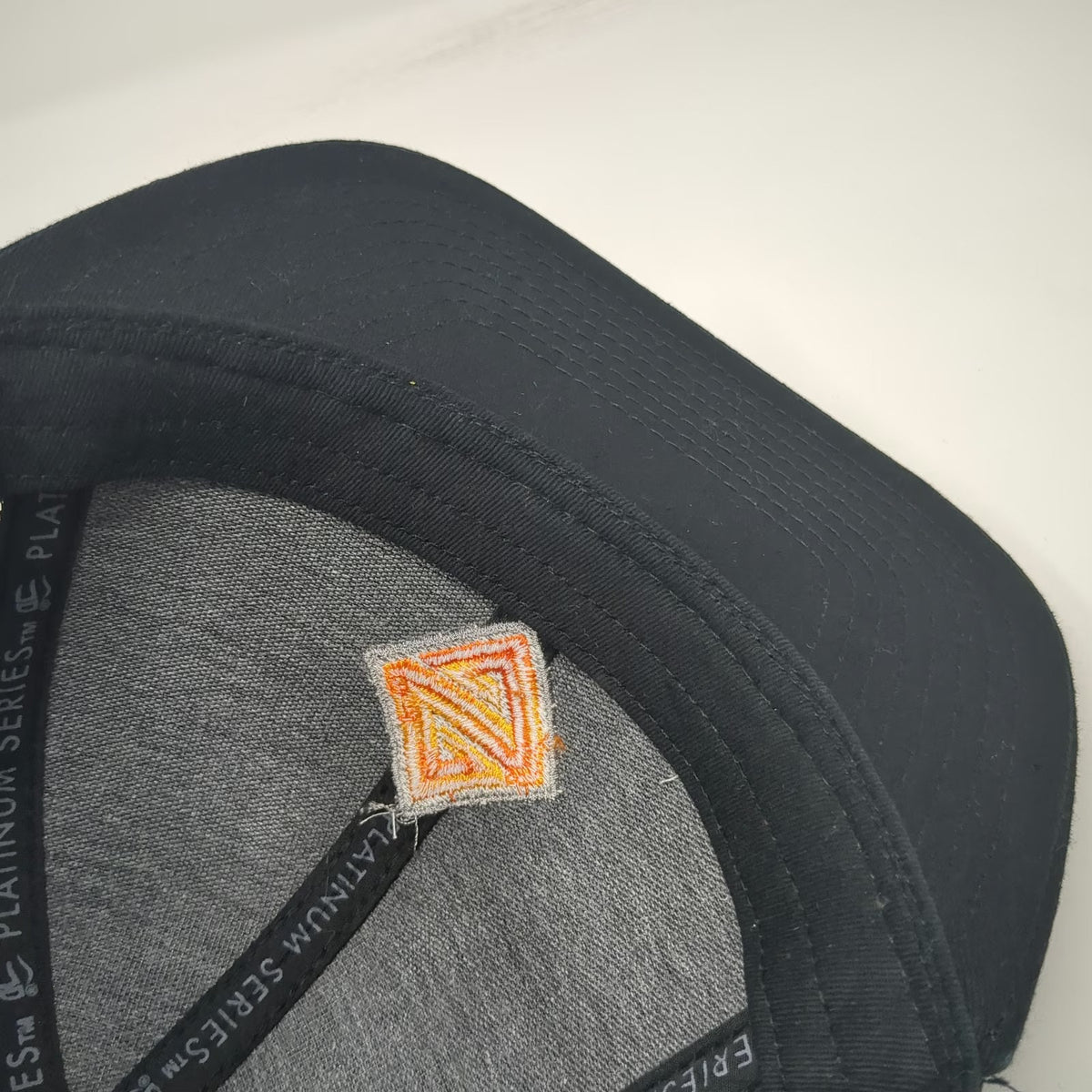 Outdoor Cap Baseball Cap Black One Size Solid Frame Orange Mesh Strapback Hat