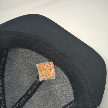 Outdoor Cap Baseball Cap Black One Size Solid Frame Orange Mesh Strapback Hat