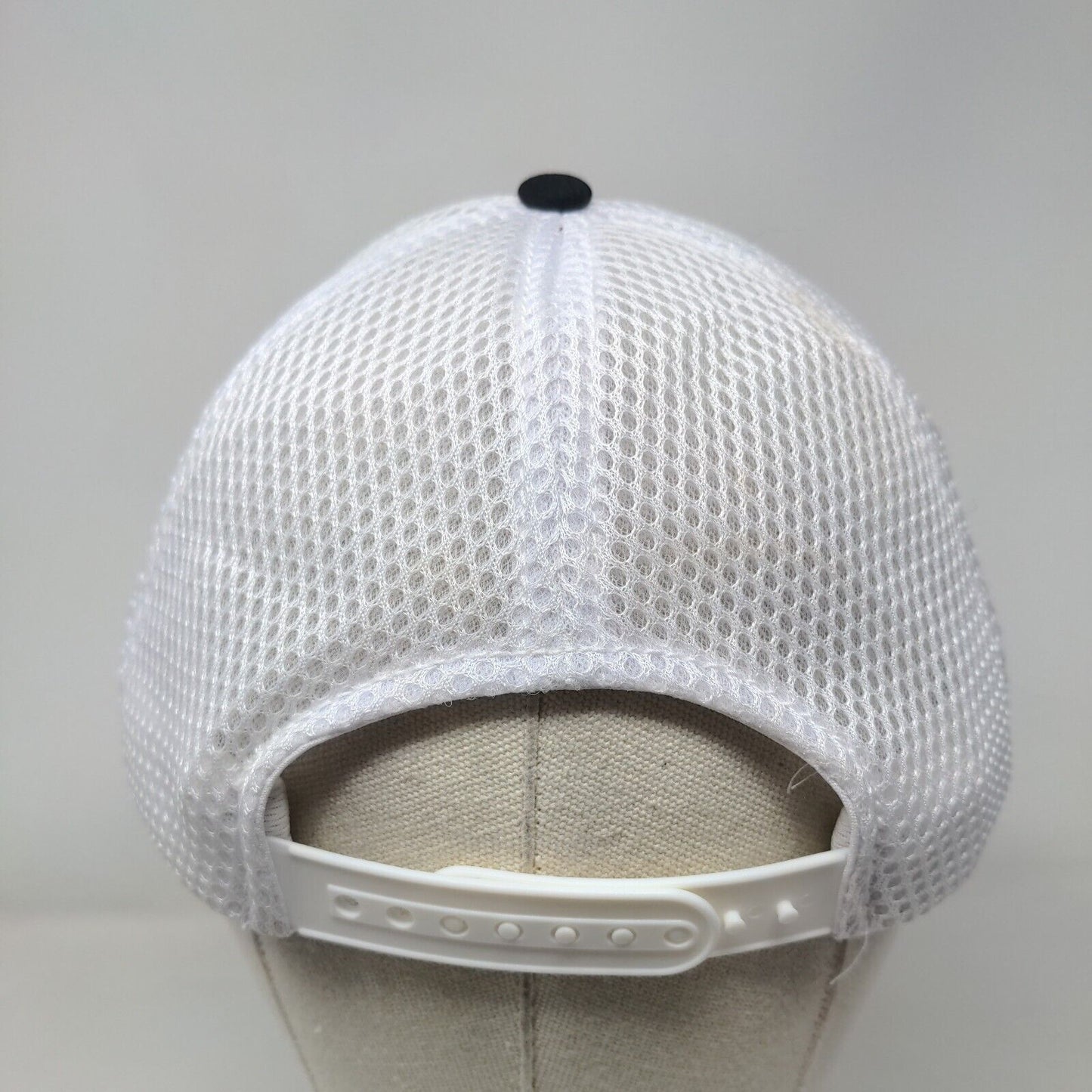 Bish's RV Snapback Mesh Back Hat Black One Size Adjustable Embroidered