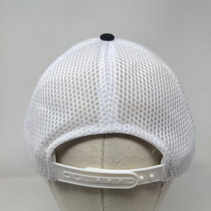 Bish's RV Snapback Mesh Back Hat Black One Size Adjustable Embroidered