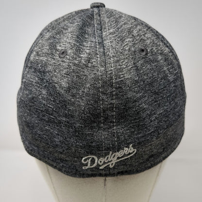 New Era Los Angeles Dodgers MLB Baseball Cap Gray L 39THIRTY Stretch Fit Hat