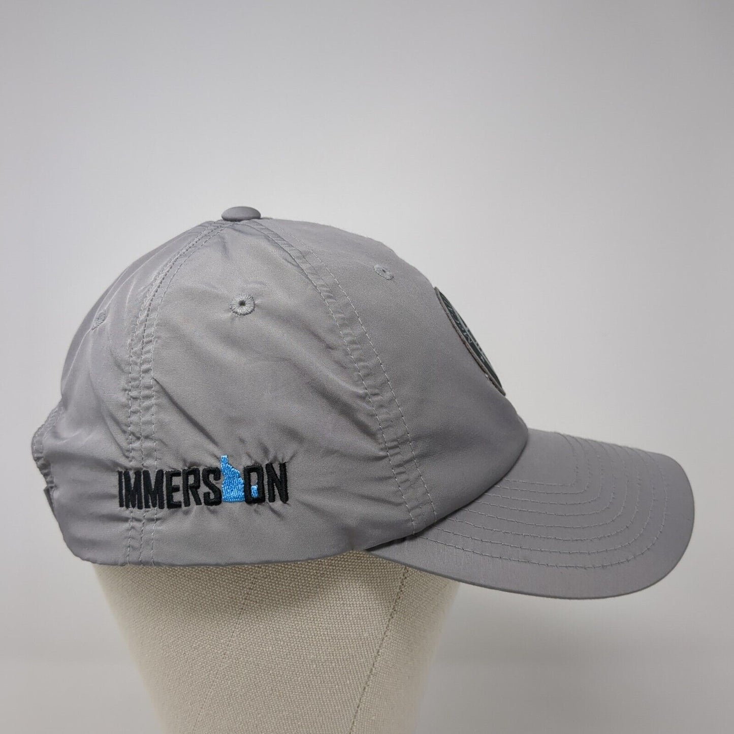 McCall Amateur 2021 Patch Strapback Hat Gray One Size Quest Groups