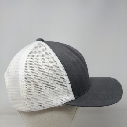 Gator H-D '93 Snapback Trucker Hat Gray OSFM 110 Mesh Back Pacific Headwear