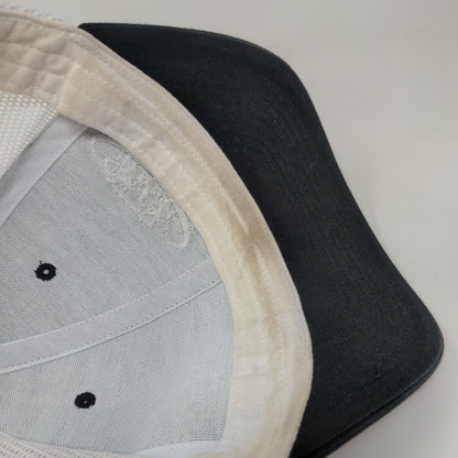 Company Wrench Snapback Mesh Back Trucker Hat Black One Size Colorblock