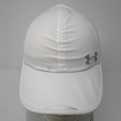 Under Armour Women's Strapback Hat White One Size Adjustable Bretahble Launch