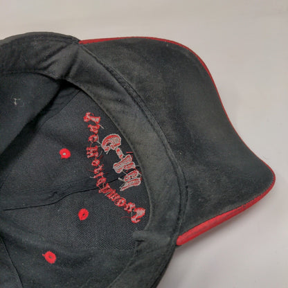 The World Famous G-Red Mighty Mighty Strapback Hat Black OSFM Embroidered Otto