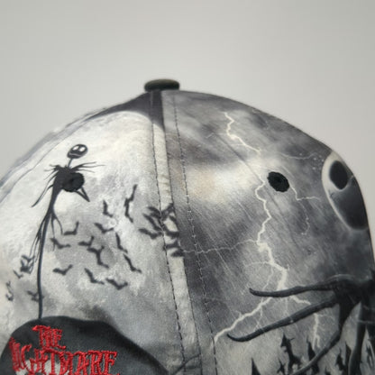 Disney 5 Panel Gray One Size Jack Skellington Nightmare Before Christmas Hat