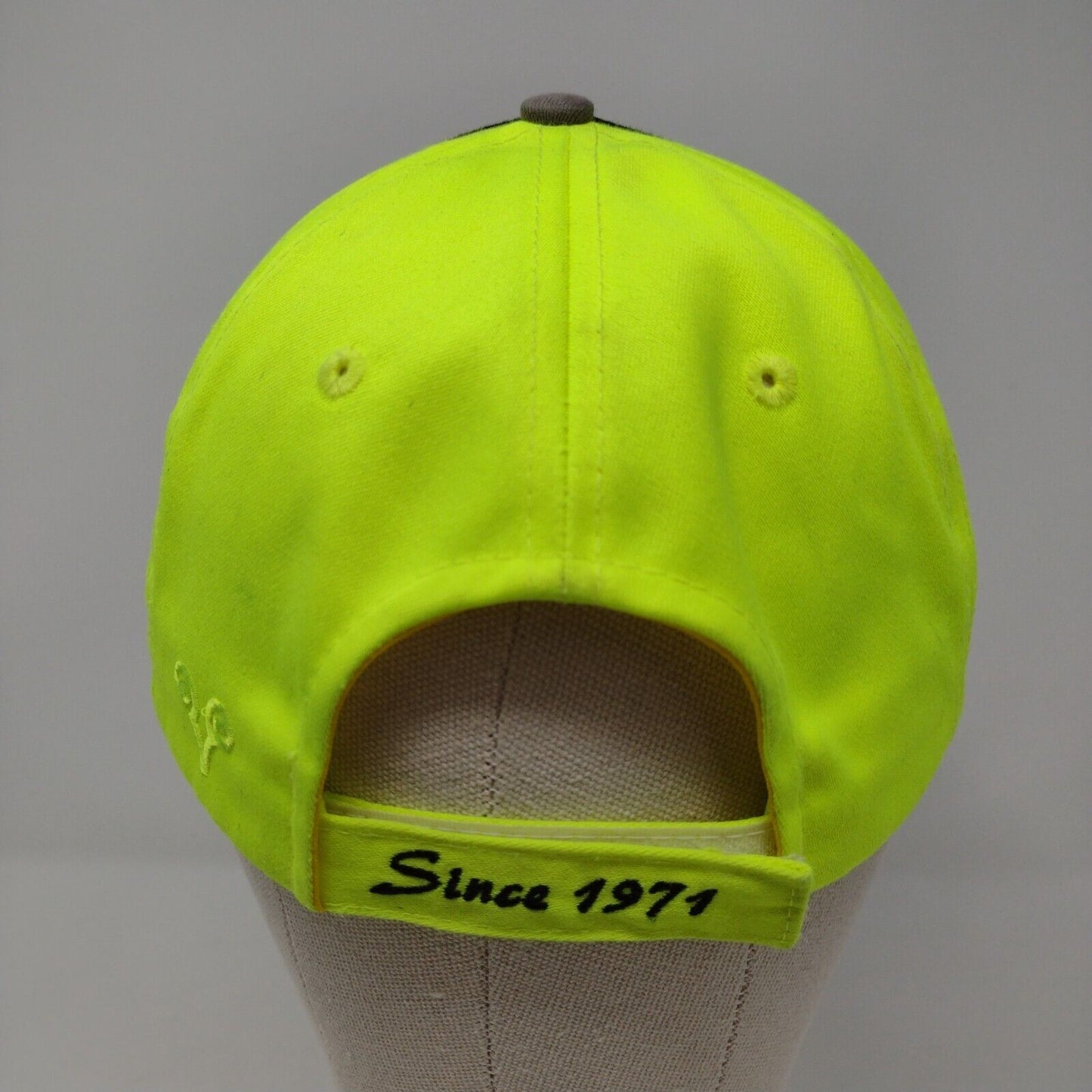 HC Hibbard Construction Strapback Hat Multi OSFA Embroidered Colorblock