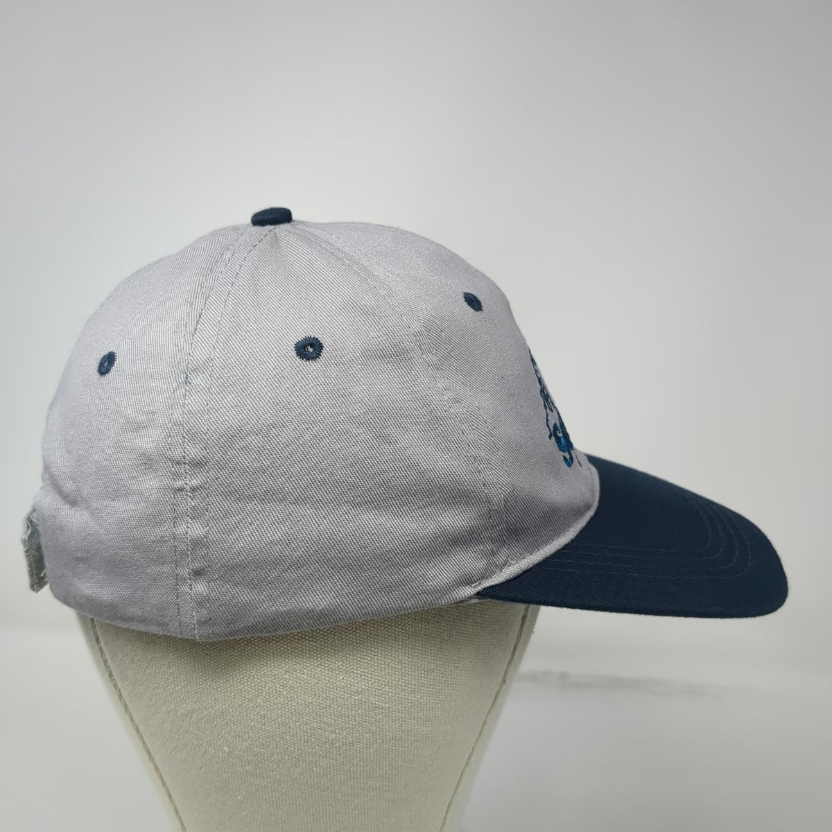 Seattle Shirt Company Baseball Cap Gray Blue One Size Skyline Space Needle Hat