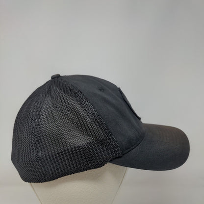 Columbia Patch Fitted Mesh Back Trucker Hat Black Large/XL 6 Panel