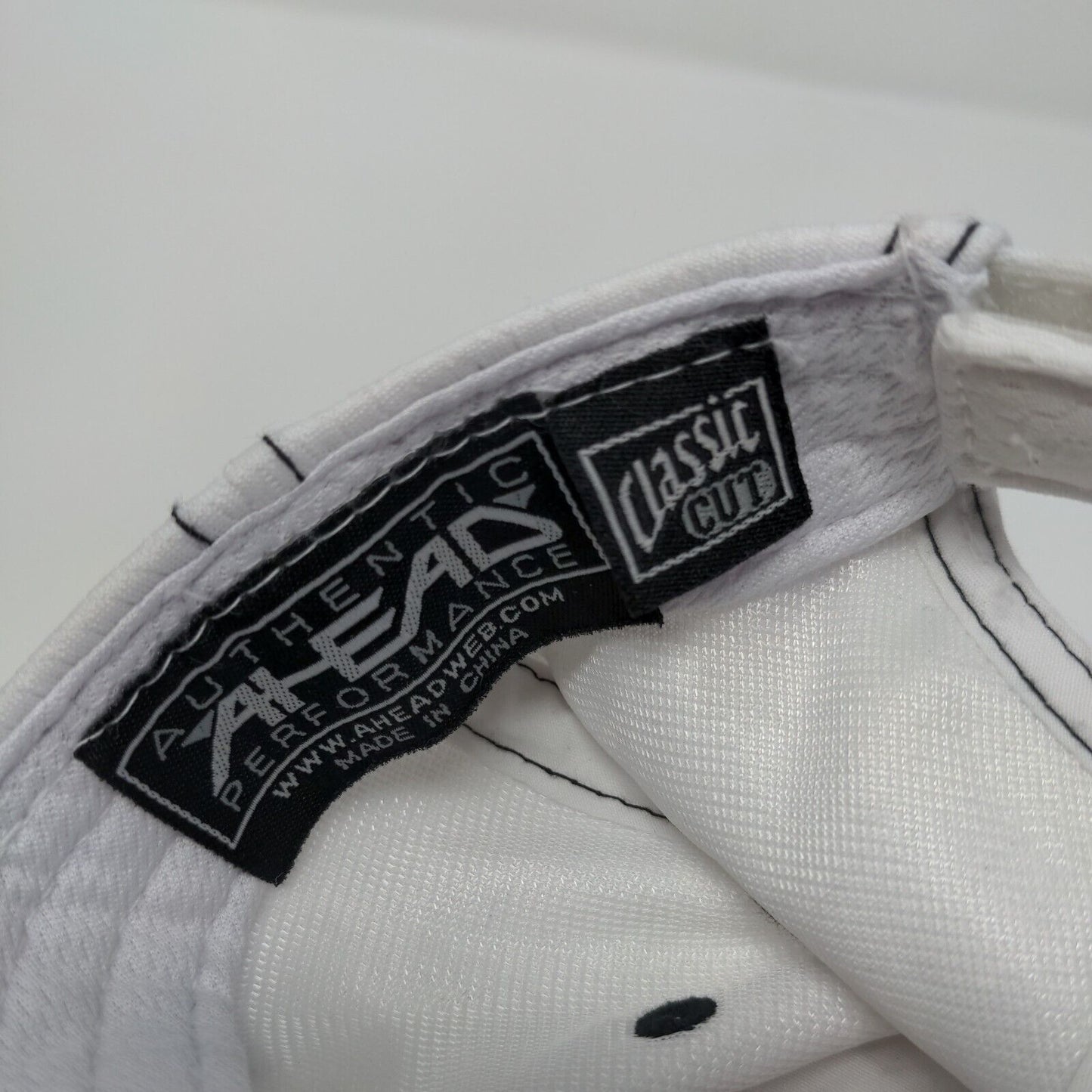 Tito's Handmade Vodka Strapback Hat White OSFA Classic Cut Embroidered Ahead