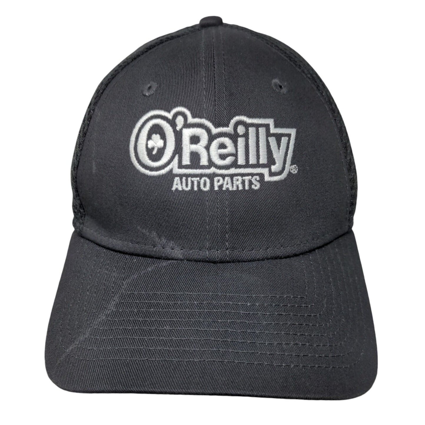 O'Reilly Auto Parts Mesh Back Fitted Hat Gray Medium/Large New Era
