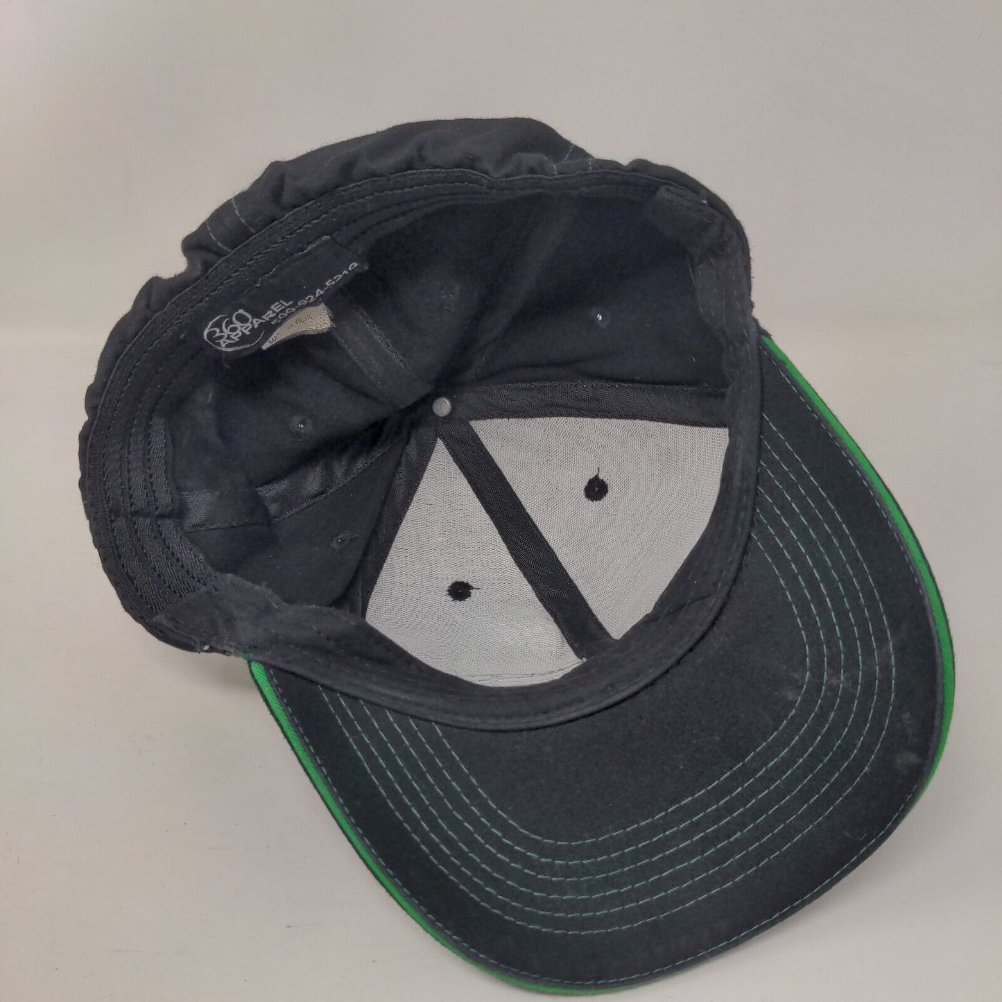 Rob Green Auto Group Stretch Fitted Hat Black One Size Embroidered 360 Apparel