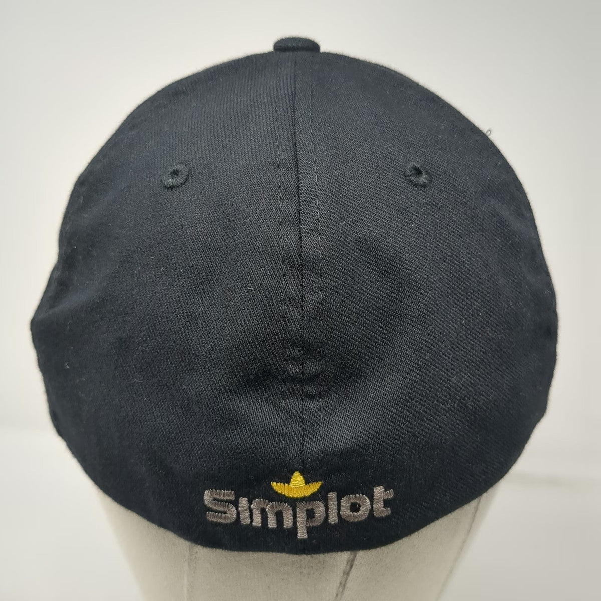 Richardson Baseball Cap Black XL Simplot CARE About Safety Hat Flexfit Pro 185