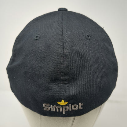 Richardson Baseball Cap Black XL Simplot CARE About Safety Hat Flexfit Pro 185