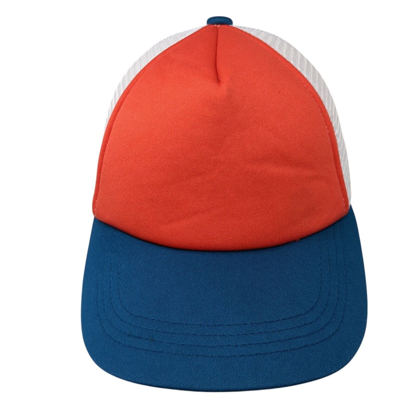 Unbranded Snapback Trucker Hat Multicolor OS Adjustable Colorblock Mesh Blank